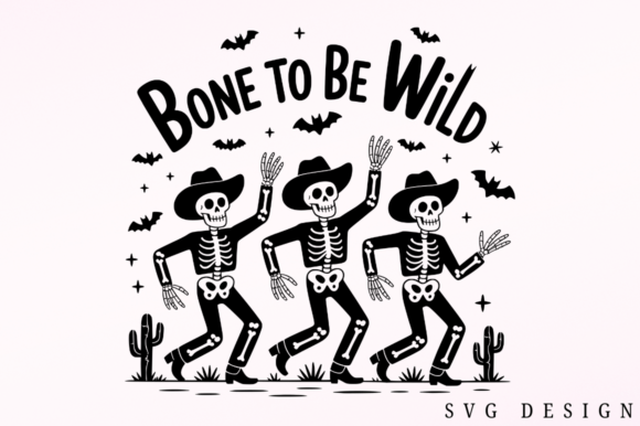 Bone to Be Wild SVG Design