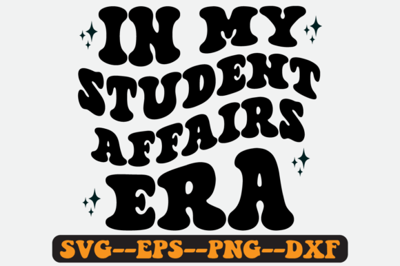 In My Student Affairs Era Retro Svg